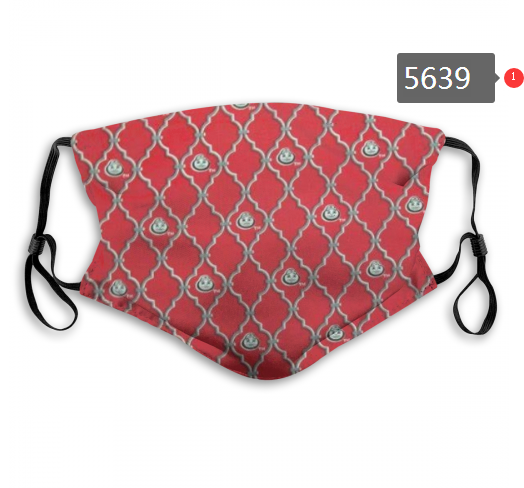 2020 NCAA Ohio State Buckeyes #1 Dust mask with filter